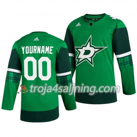 Dallas Stars tröja Customized Adidas 2019-2020 St. Patrick's Day Authentic - NHL Tröjor Herr Dallas Stars tröja Customized Adidas 2019-2020 St. Patrick's Day Authentic - NHL Tröjor Herr